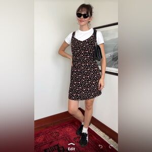 90s vintage Floral Shift Dress by Plum - Canadian brand 💪🏼